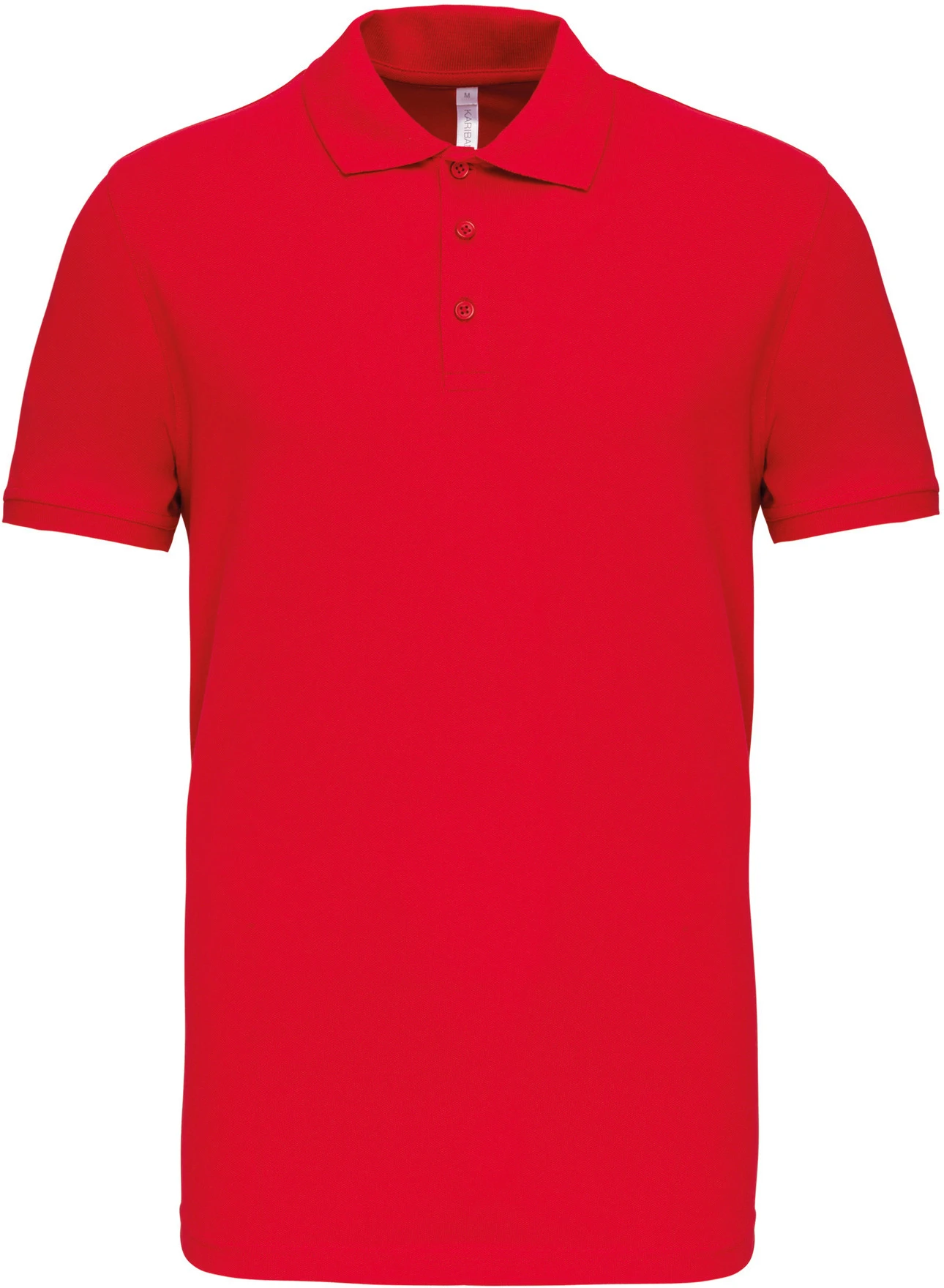kariban-K239-herren-stretch-pique-polo-red-front-3 Kariban Herren Stretch Piqué Polo K239