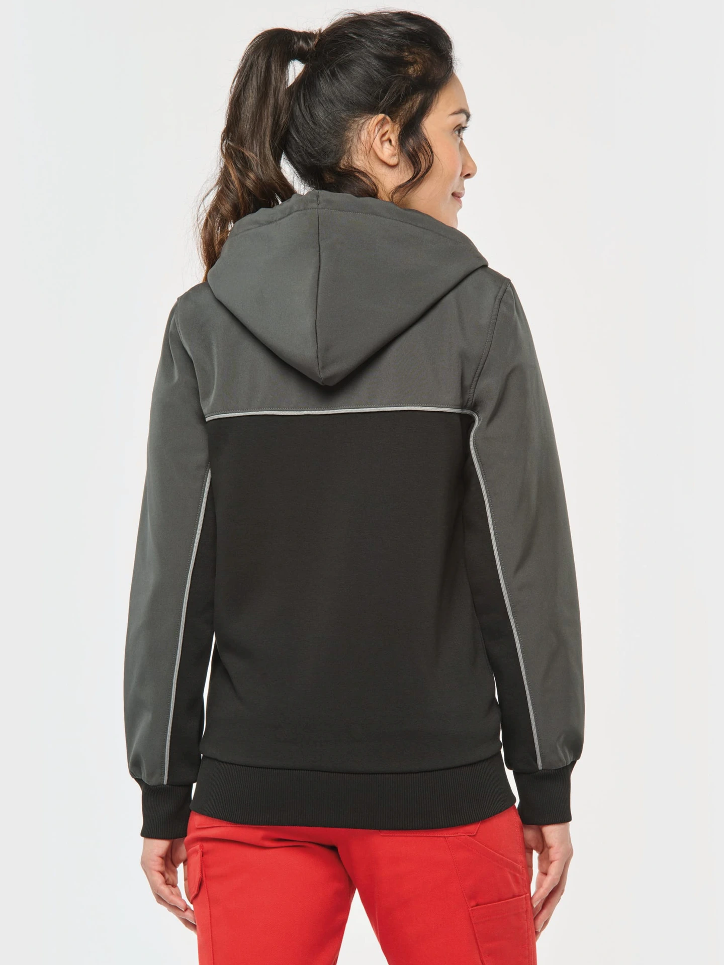 Kariban Unisex Workwear Kapuzen Sweatjacke