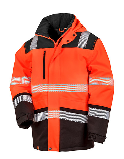 Result Printable Waterproof Safety Coat Result Printable Waterproof Safety Coat
