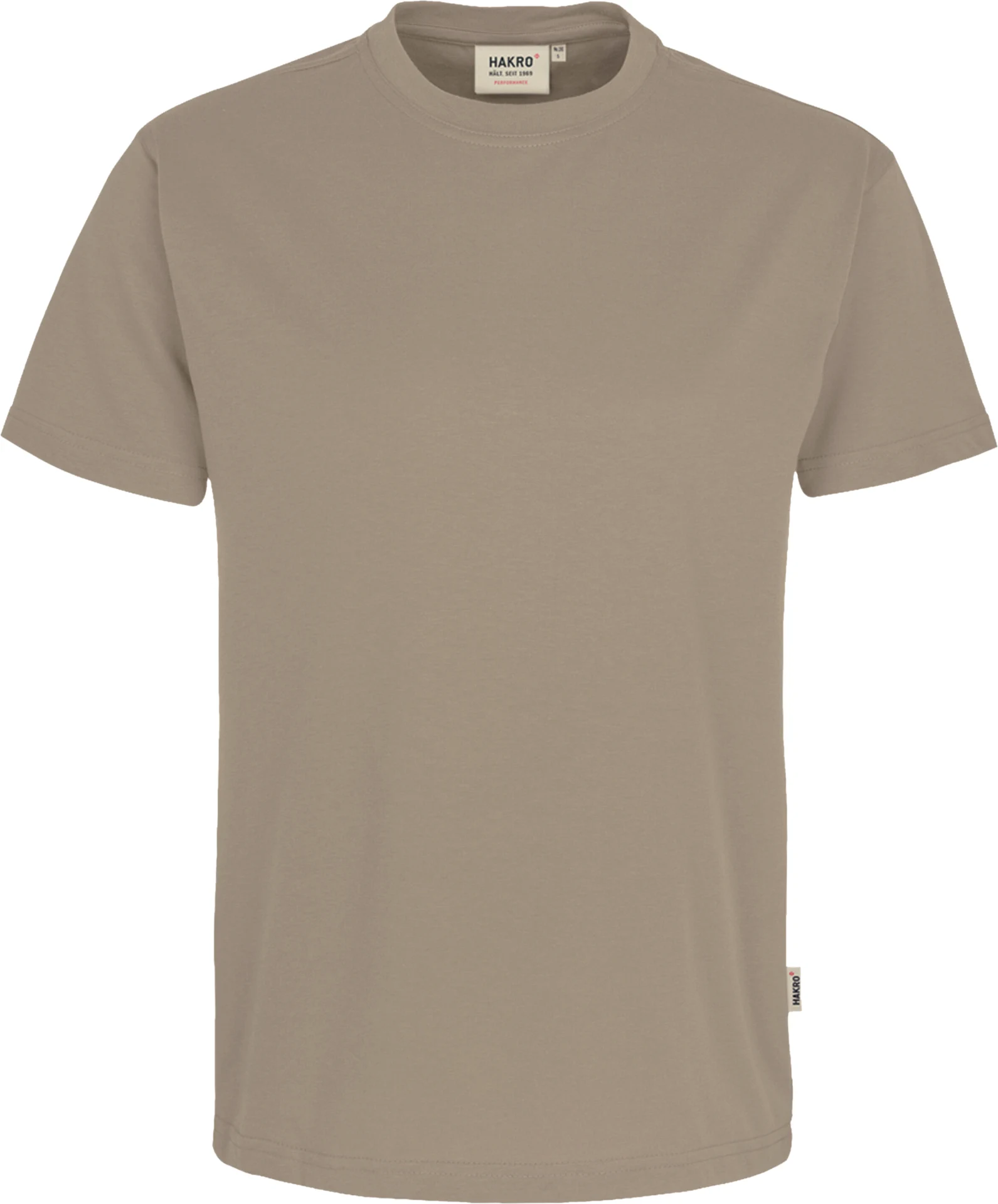 hakro-281-t-shirt-mikralinar-khaki-front-1 HAKRO T-Shirt 281 Mikralinar®