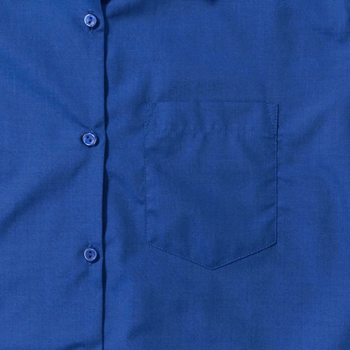 Russell Ladies Long Sleeve Polycotton Easy Care Poplin Shirt