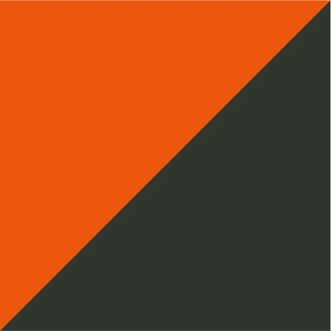 warnorange/dunkelgrau