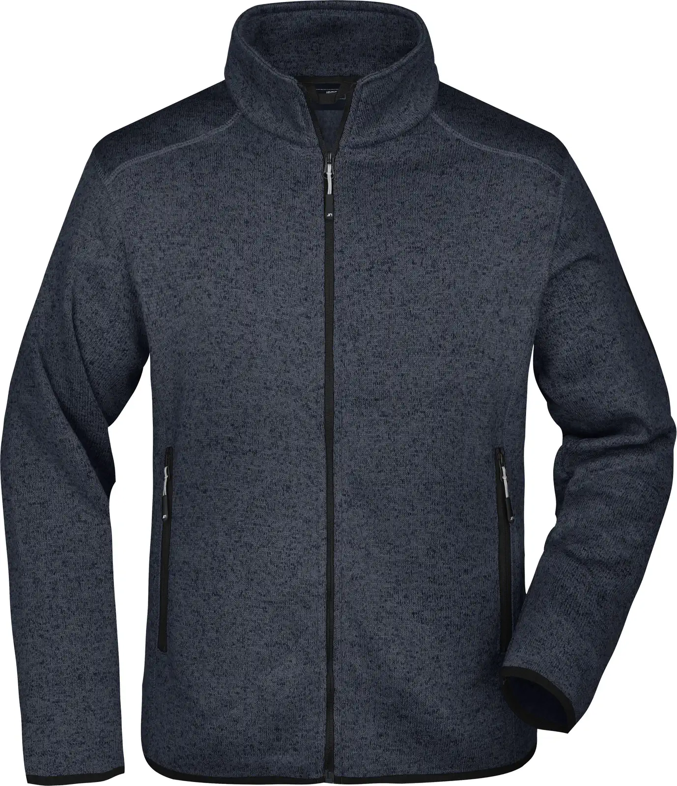 James & Nicholson Men`s Knitted Fleece Jacket