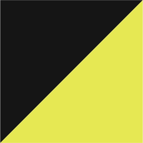 black/fluorescent yellow