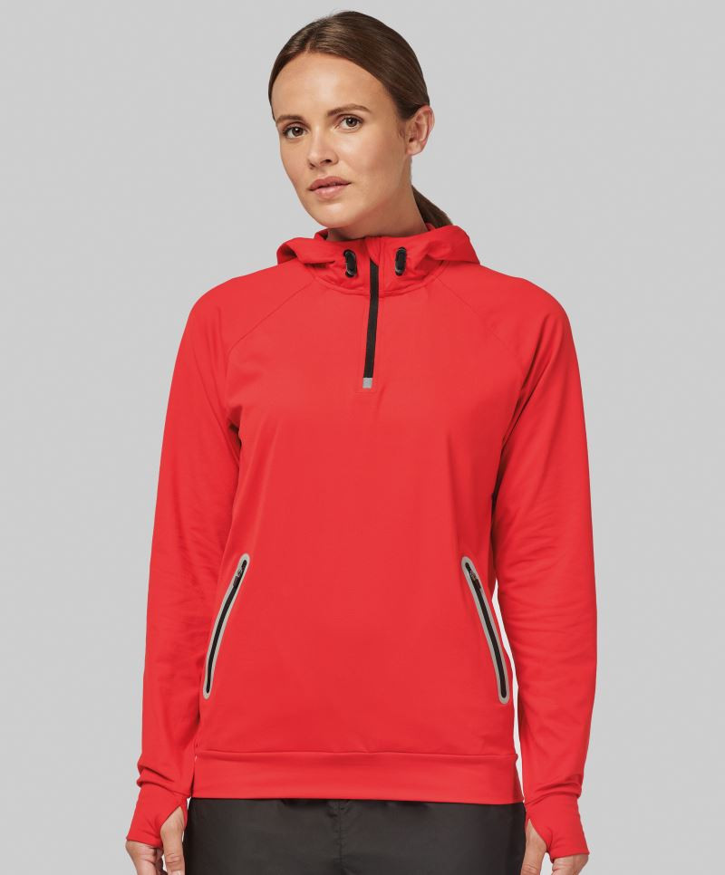 Kariban Sport Sweatshirt mit 1/4 Zip