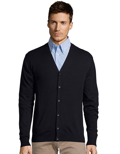 SOL'S Golden Men V-Neck Knitted Cardigan SOL'S Golden Men V-Neck Knitted Cardigan
