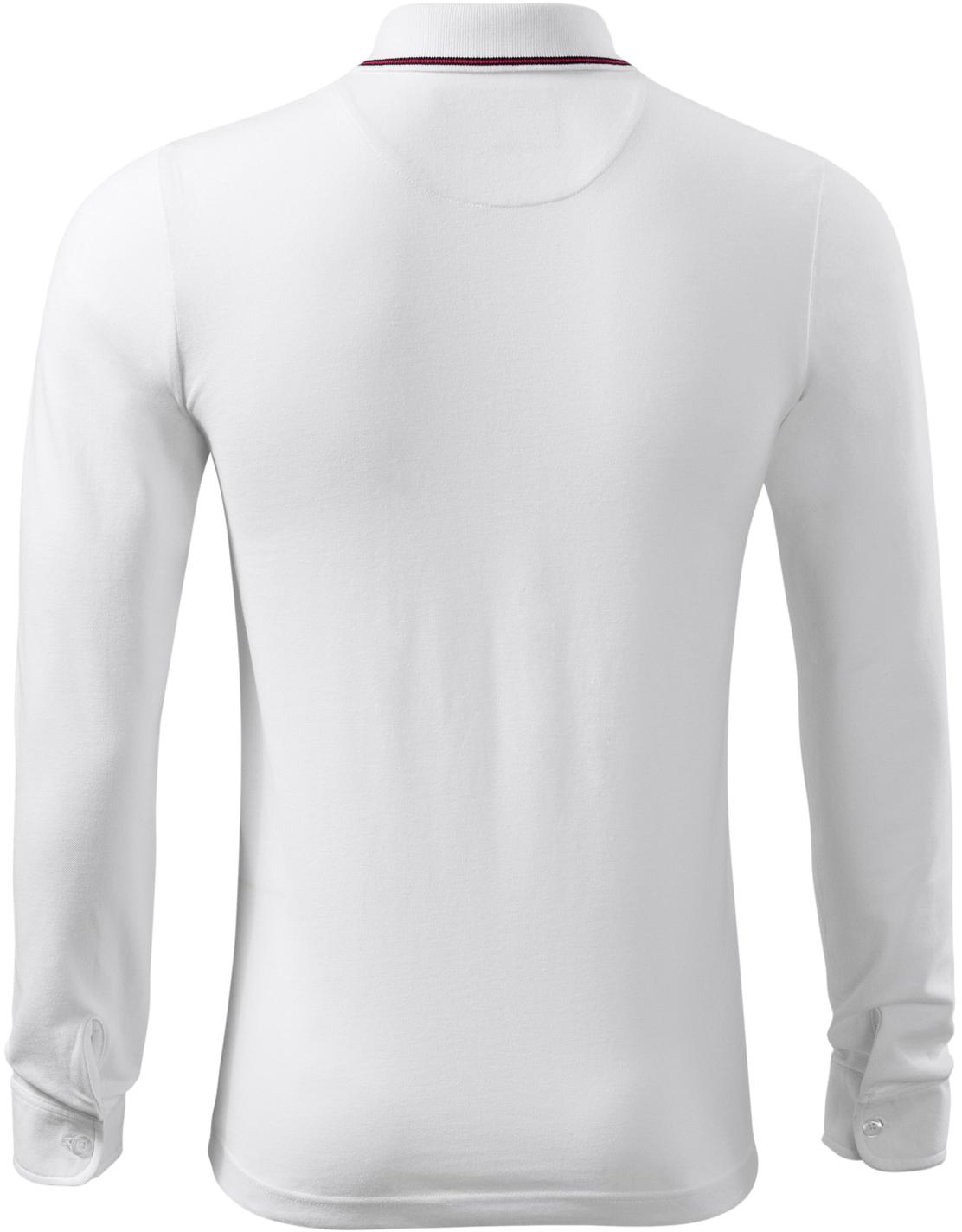 MALFINI Polo Contrast Stripe LS 258 MALFINI Polo Contrast Stripe LS 258