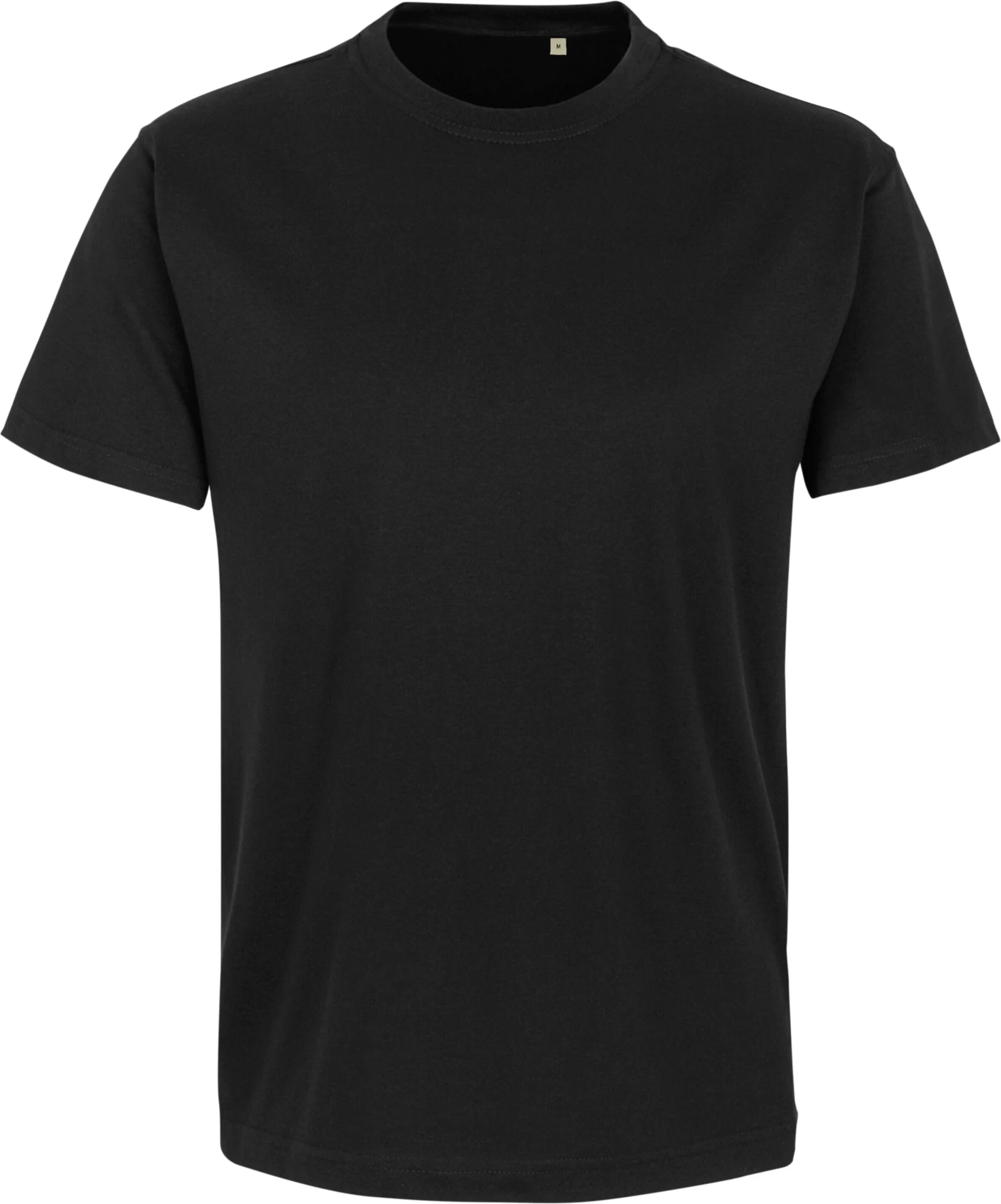 hakro-597-label-free-t-shirt-heavy-mikralinar-eco-schwarz-front-1 HAKRO Label-Free T-Shirt 597 Heavy MIKRALINAR® ECO