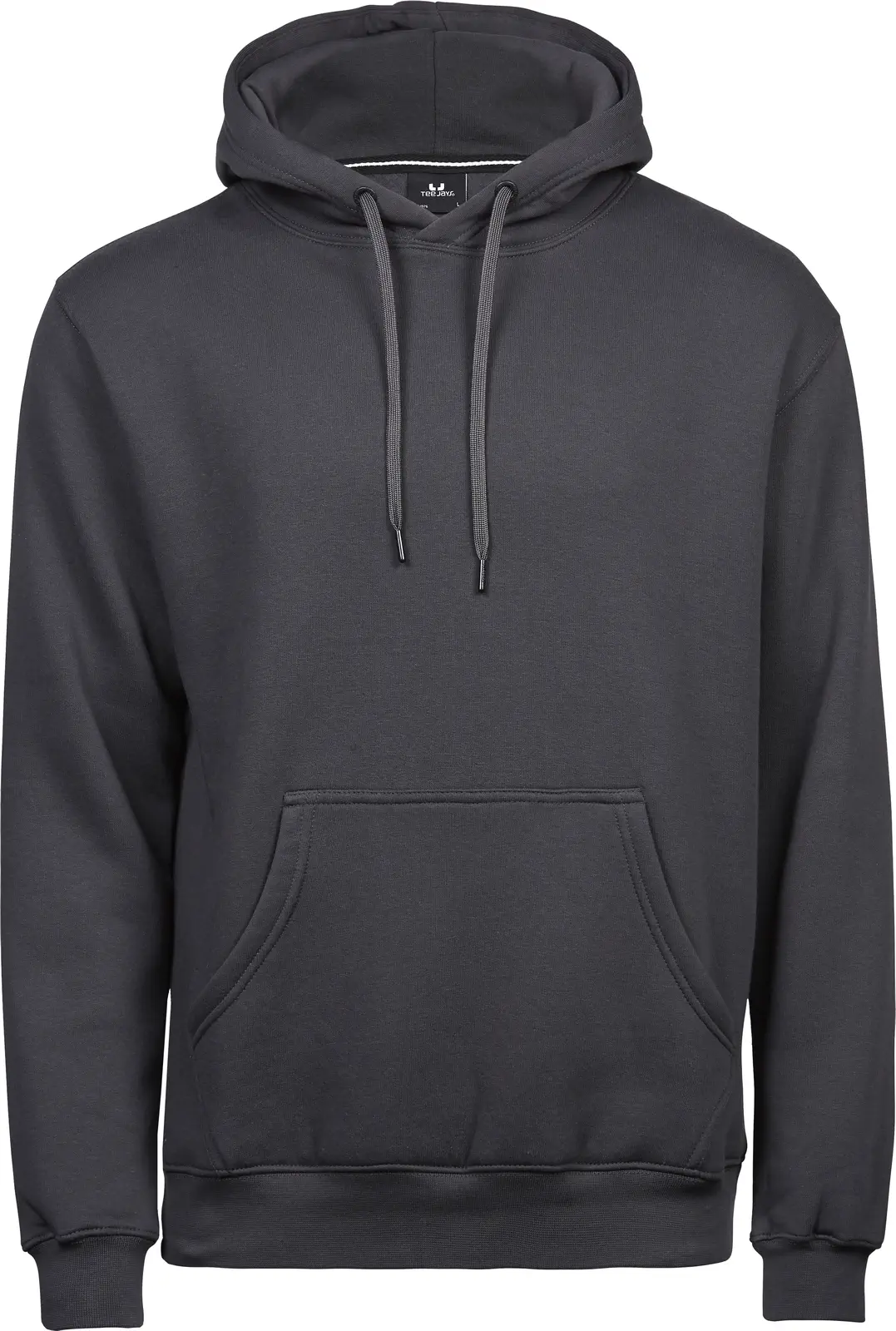 tee-jays-5430-hooded-sweatshirt-darkgrey-front-1 Tee Jays Hooded Sweatshirt