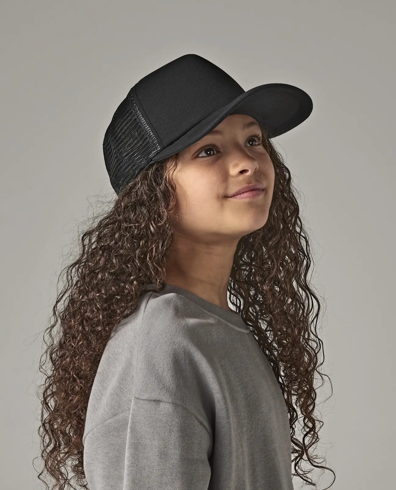 Beechfield Junior Vintage Snapback Trucker
