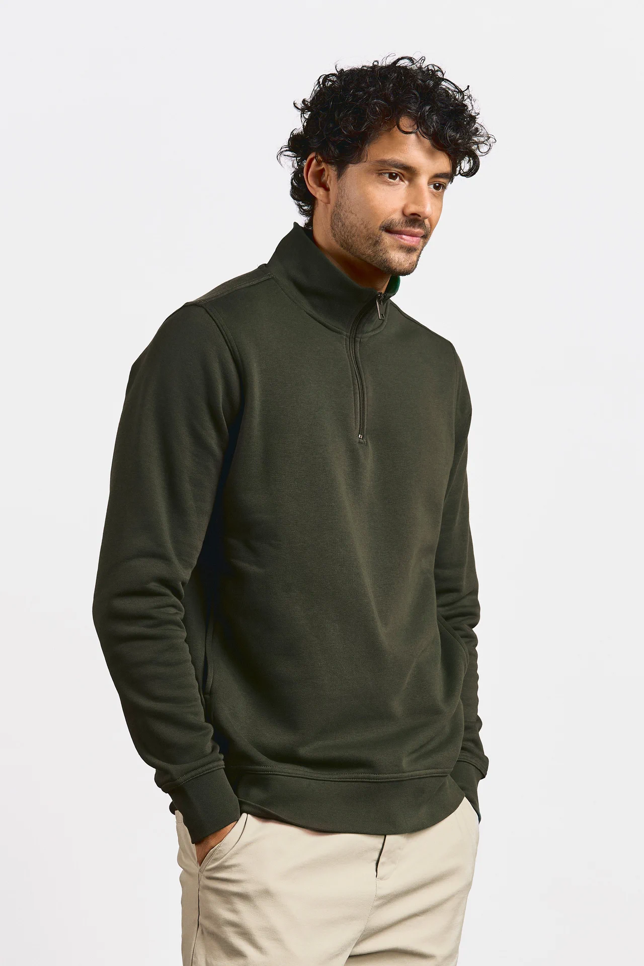 Promodoro Unisex Troyer Side Pocket