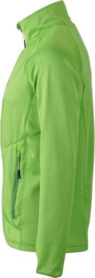James & Nicholson Men's Stretch-Fleece Jacket James & Nicholson Men's Stretch-Fleece Jacket