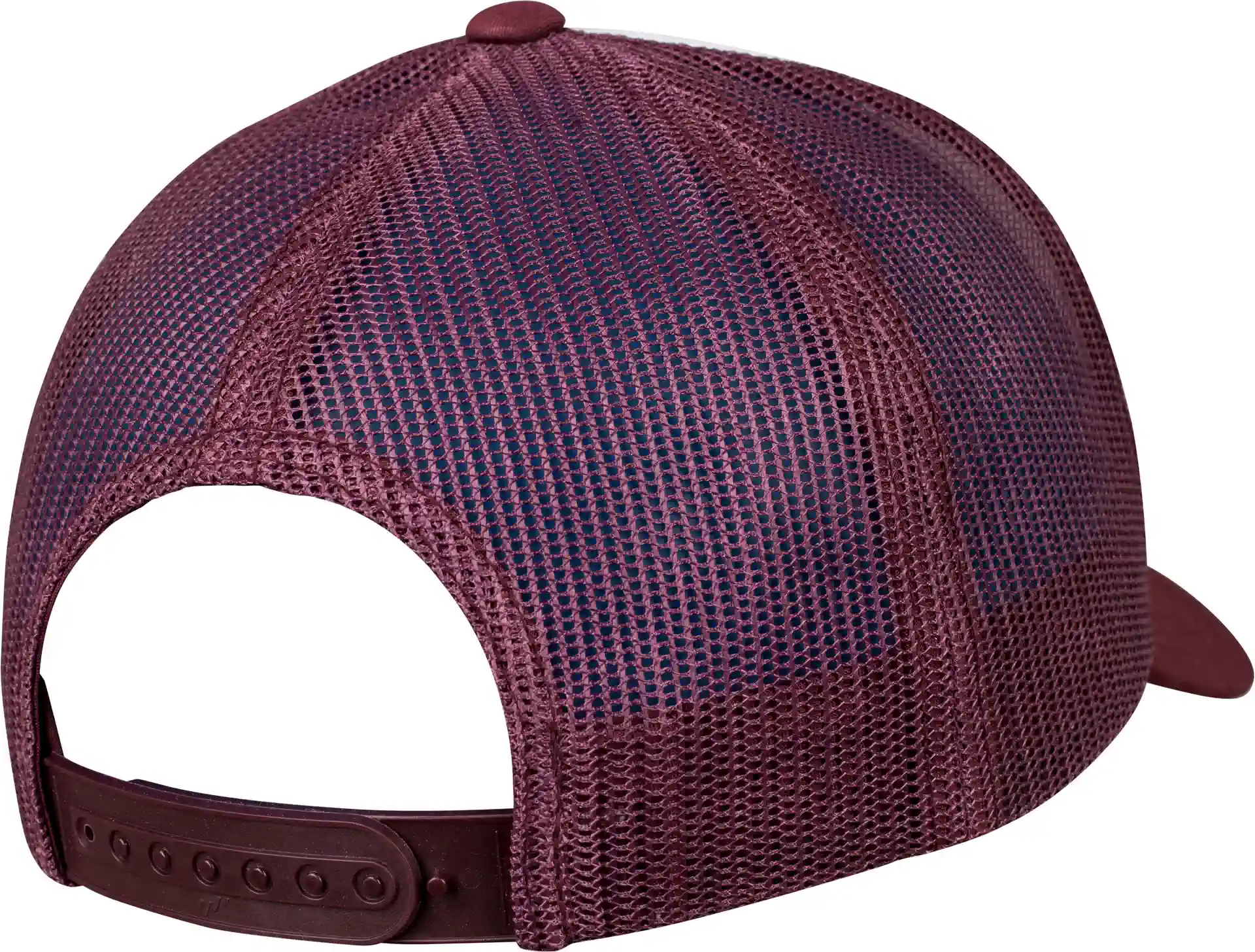 flexfit-6606cf-retro-trucker-colored-front-maroon-white-maroon-back-5 FLEXFIT Retro Trucker Colored Front
