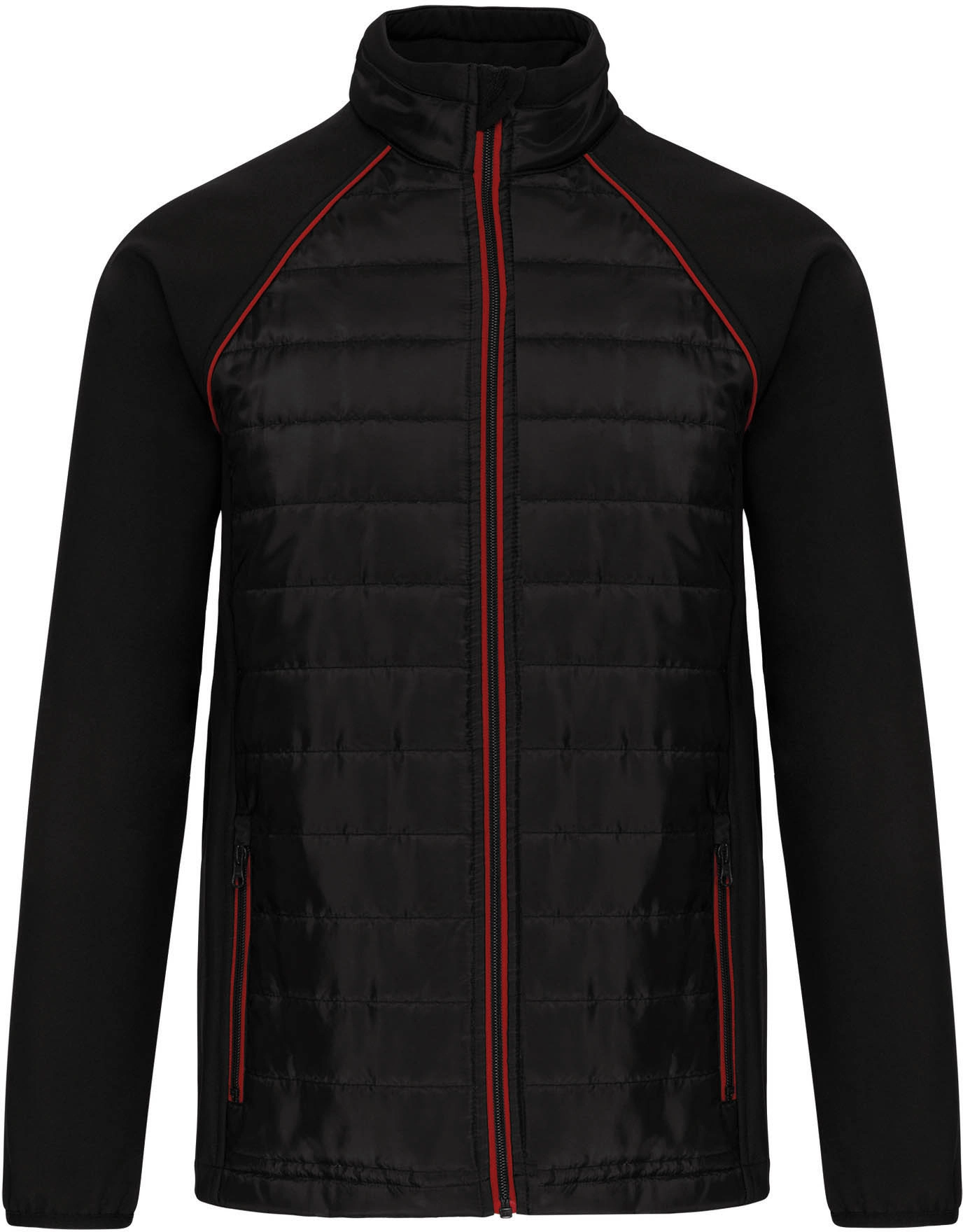 black/red