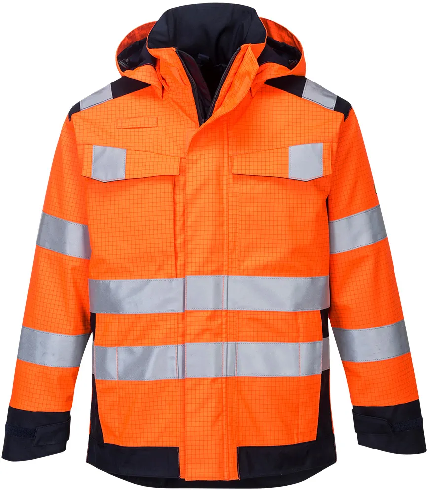 PORTWEST Multinorm Jacke mit Lichtbogen Schutz MV70 PORTWEST Multinorm Jacke mit Lichtbogen Schutz MV70