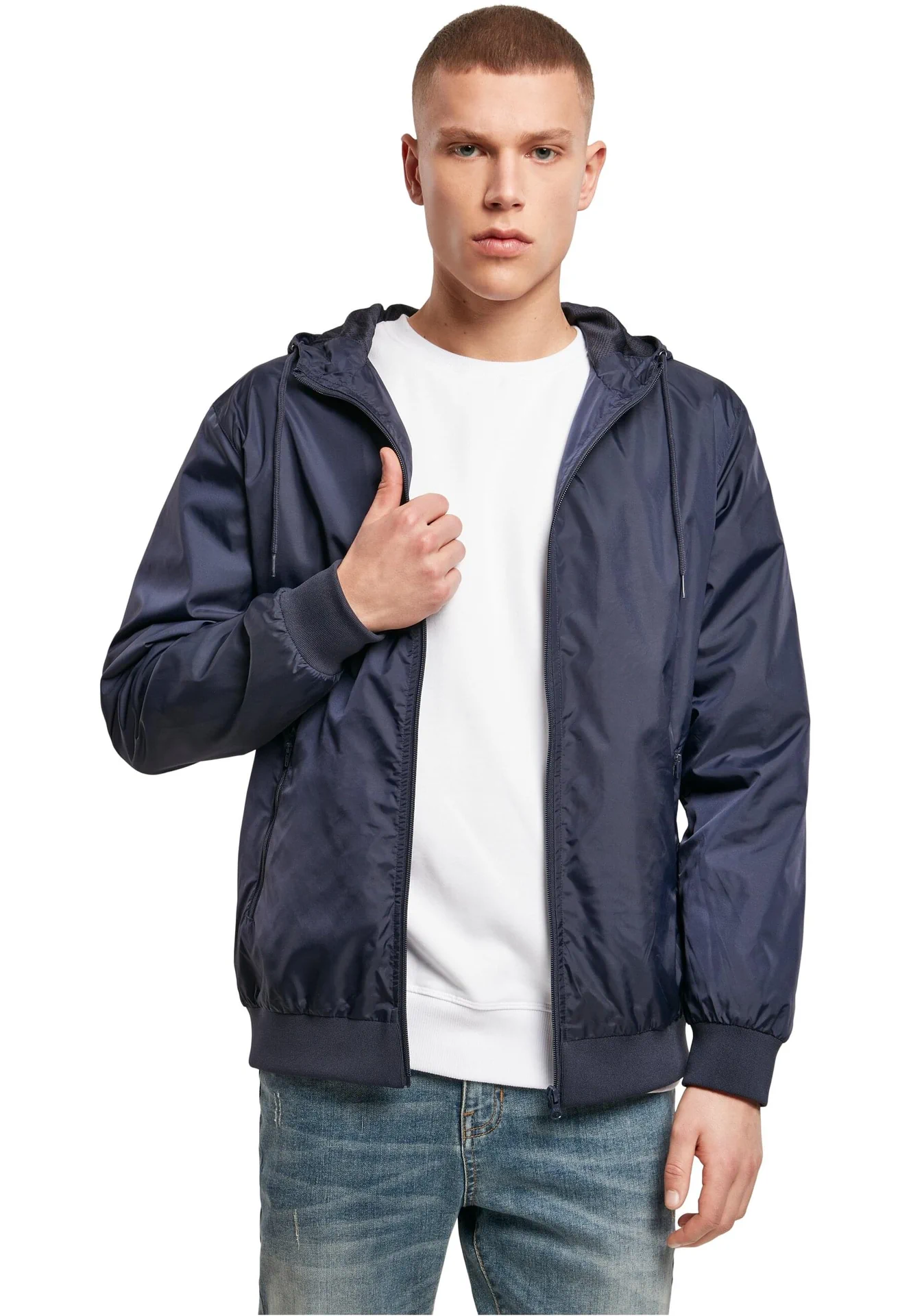 Build Your Brand Windrunner Jacket