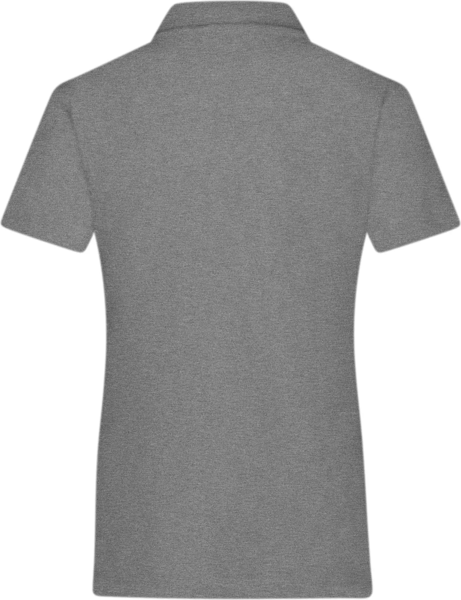 jn969-ladies-plain-poloshirt-lightmelange-black-back-5 James & Nicholson Ladies Plain Polo