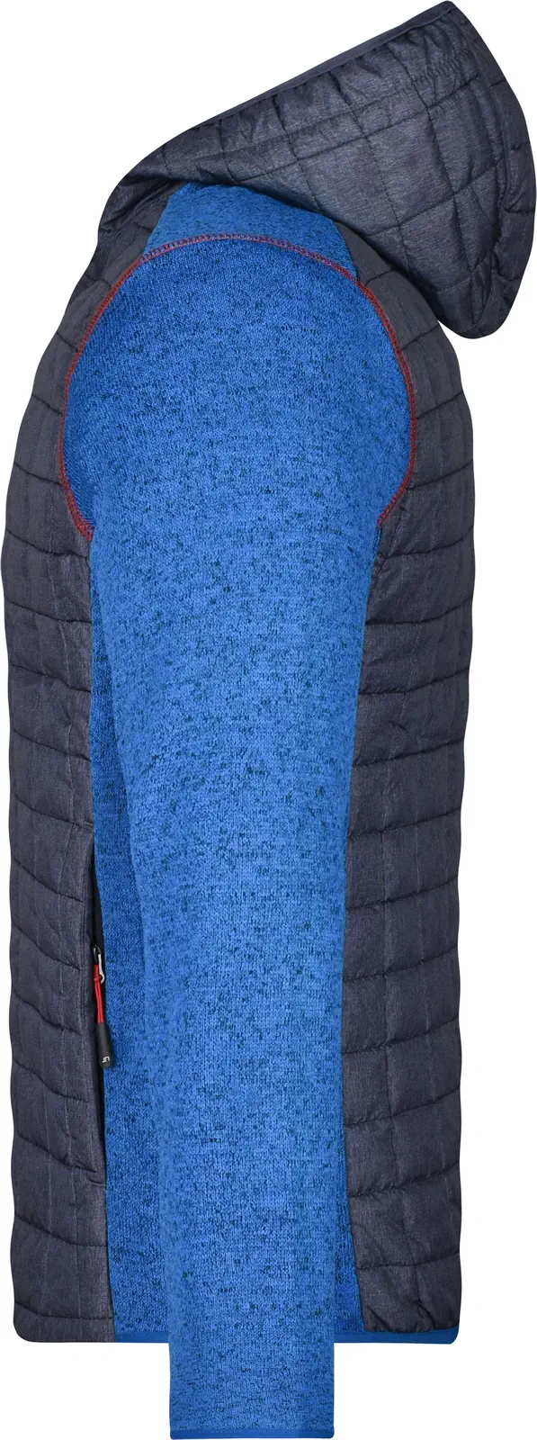 James & Nicholson Men's Knitted Hybrid Jacket