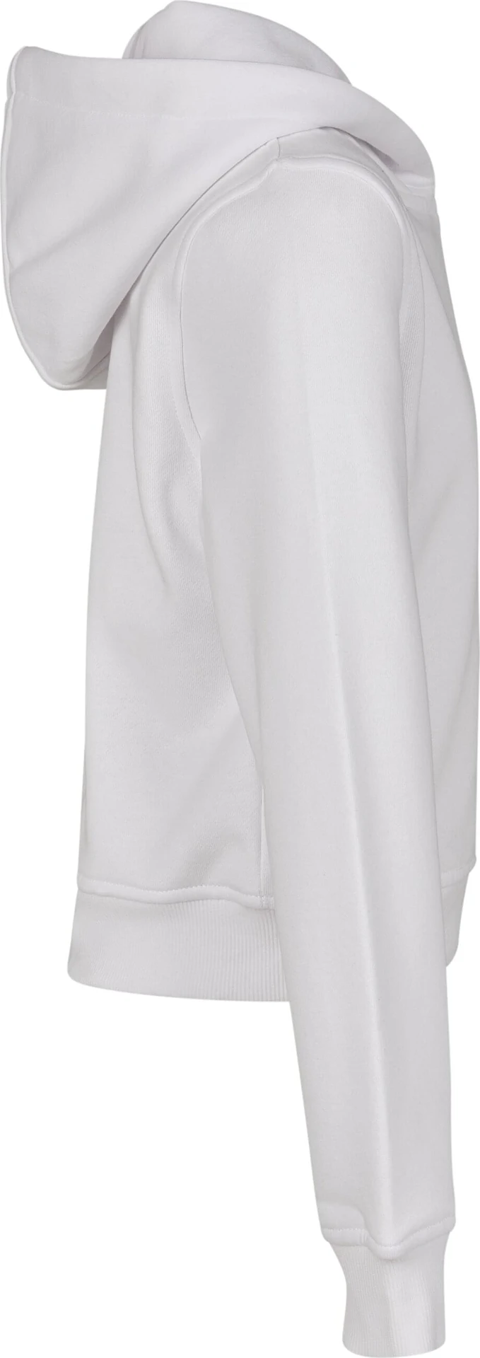 BYB-BY113-girls-cropped-sweat-hoody-white-right-8 Build Your Brand Girls Cropped Sweat Hoody