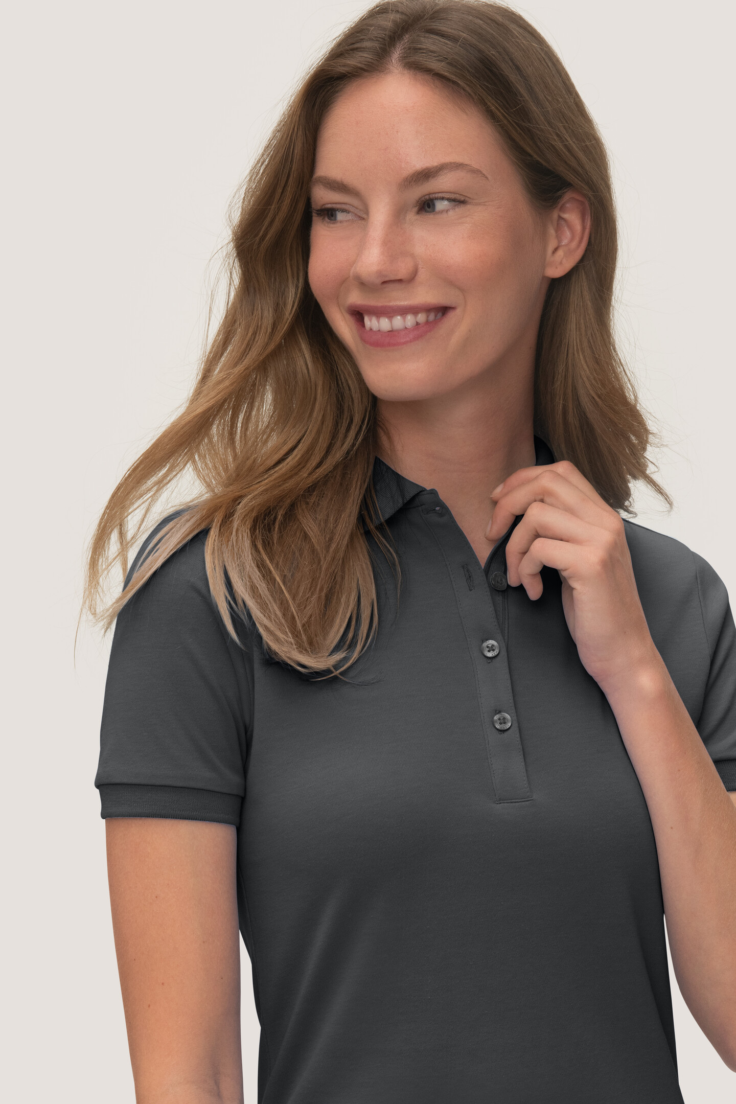 HAKRO Women-Poloshirt 214 Cotton-Tec HAKRO Women-Poloshirt 214 Cotton-Tec