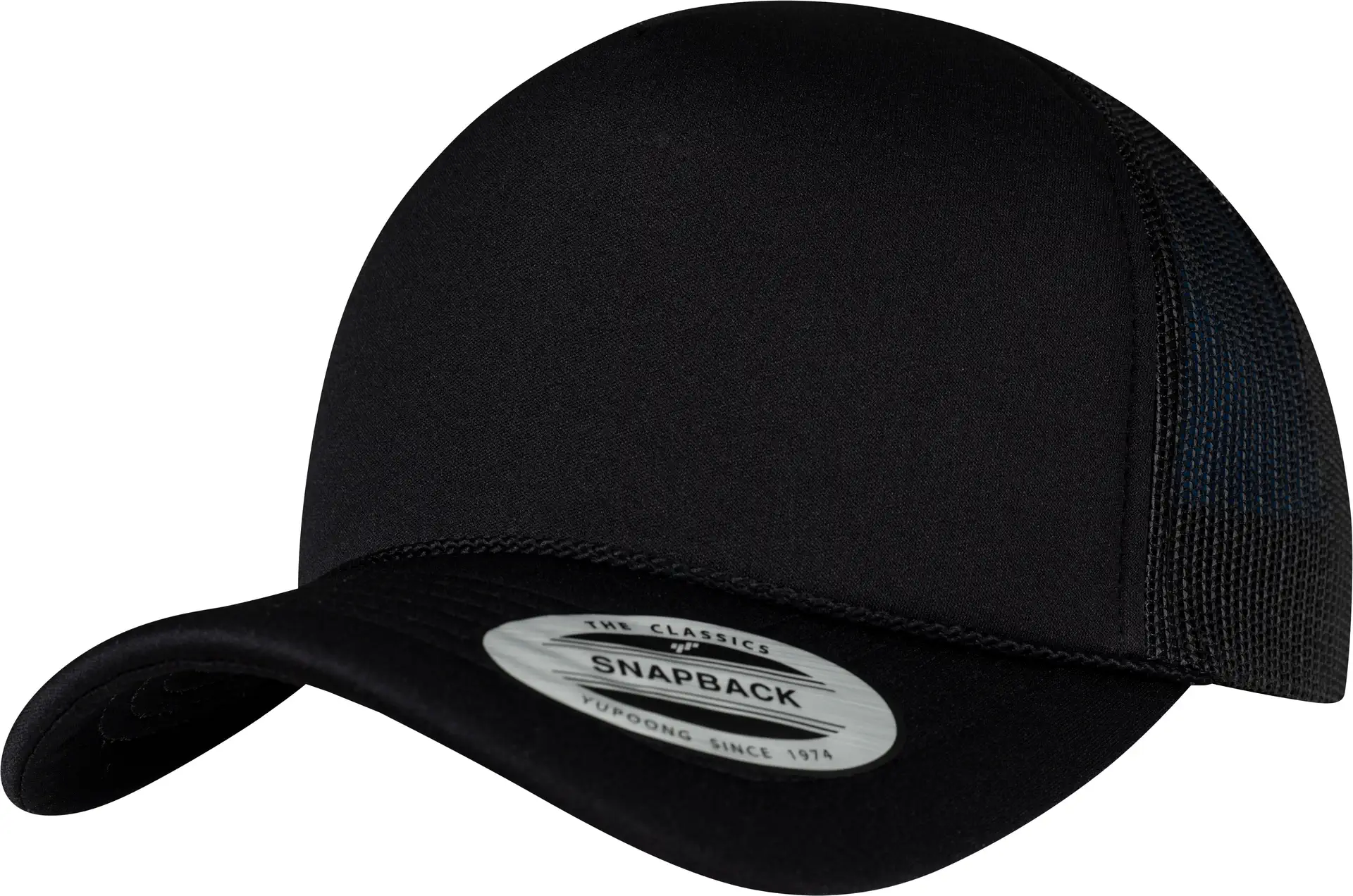 FLEXFIT Foam Trucker Cap Curved Visor