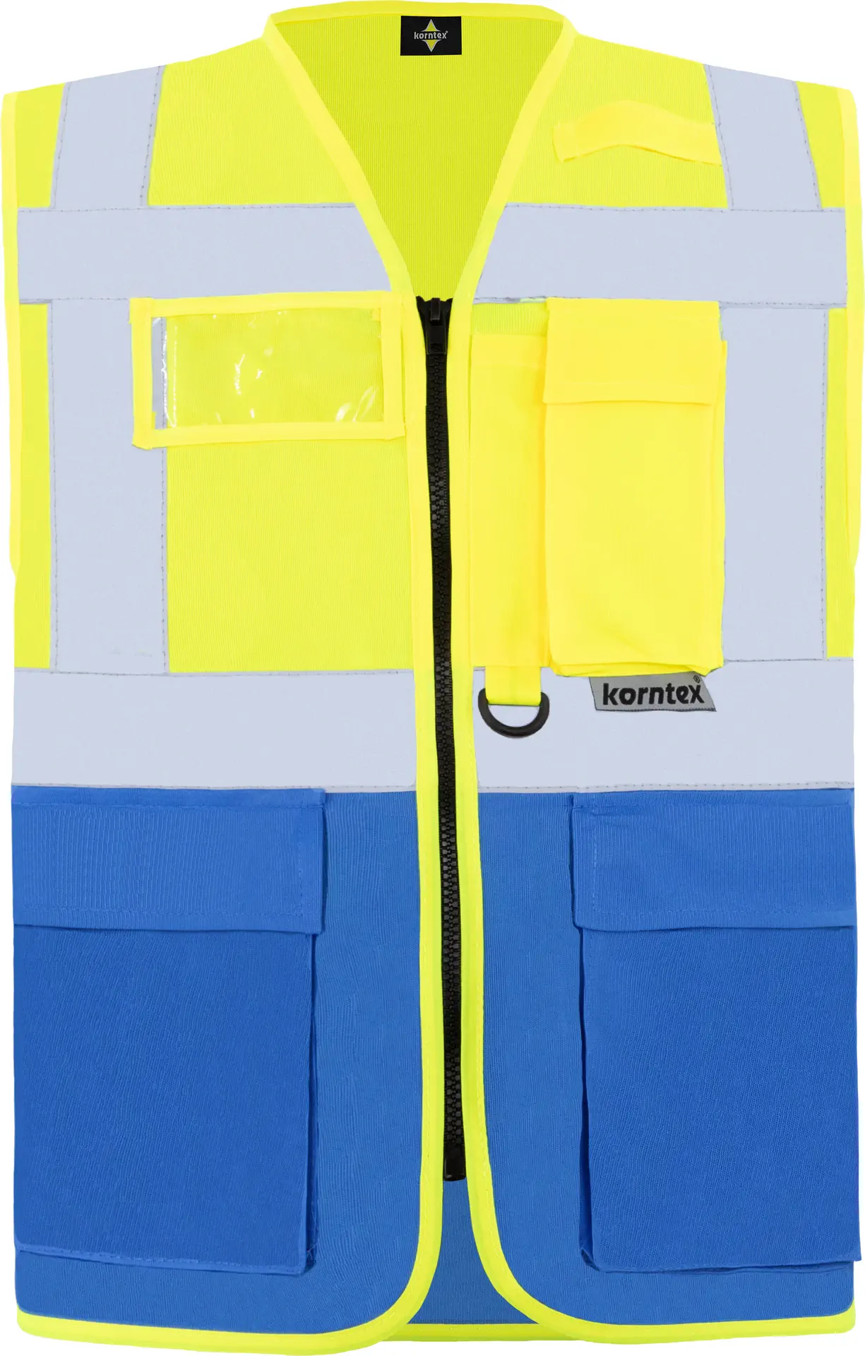 signal yellow/blue