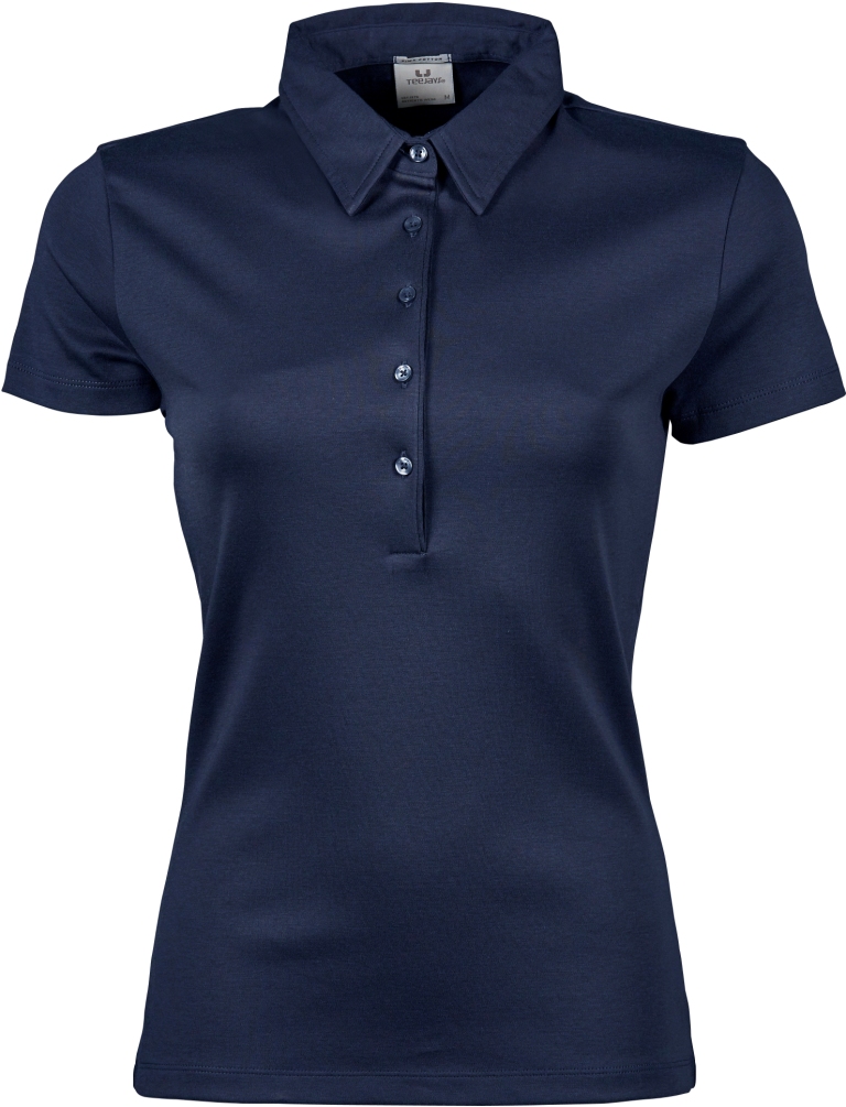 TEE JAYS Ladies Pima Cotton Polo TEE JAYS Ladies Pima Cotton Polo
