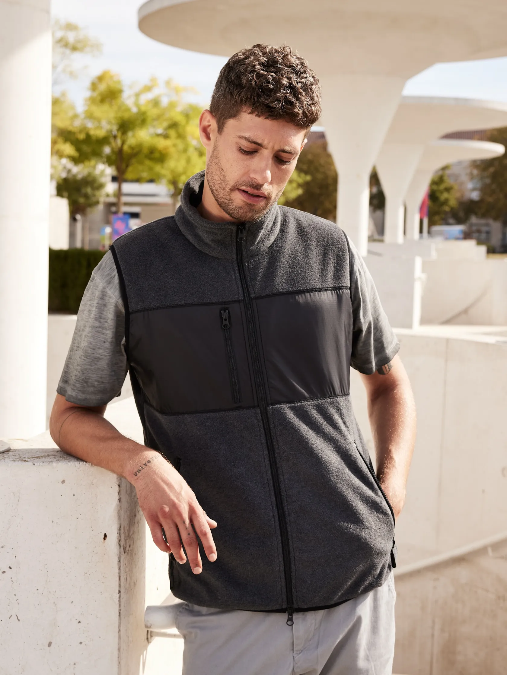 James & Nicholson Men´s Fleece Vest
