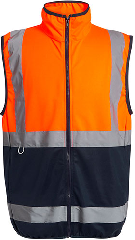 signal orange/navy