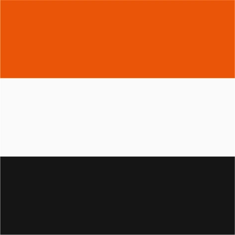 orange/white/black