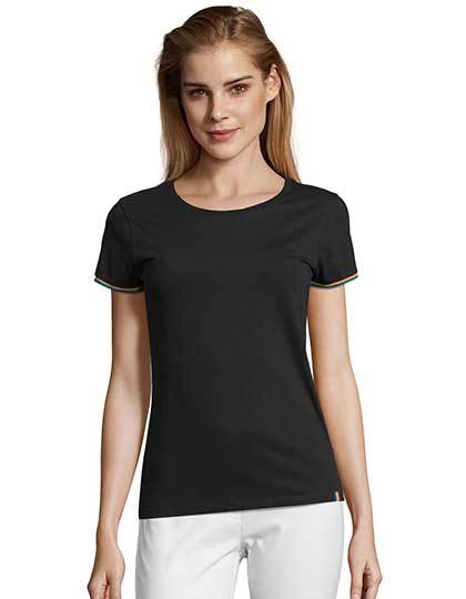 SOL'S Women's Short Sleeve T-Shirt Rainbow SOL'S Women's Short Sleeve T-Shirt Rainbow