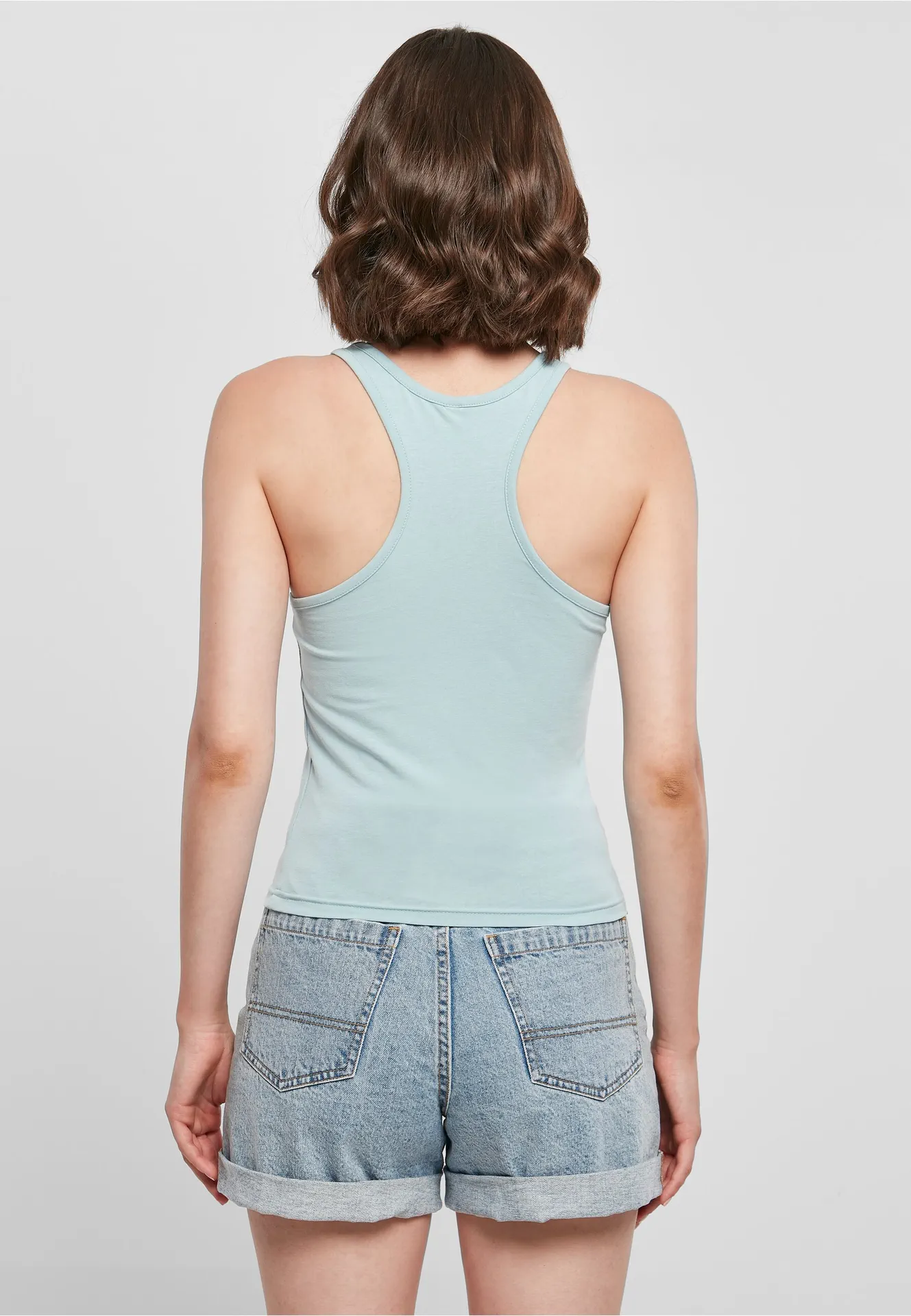 Build Your Brand Ladies Racer Back Top