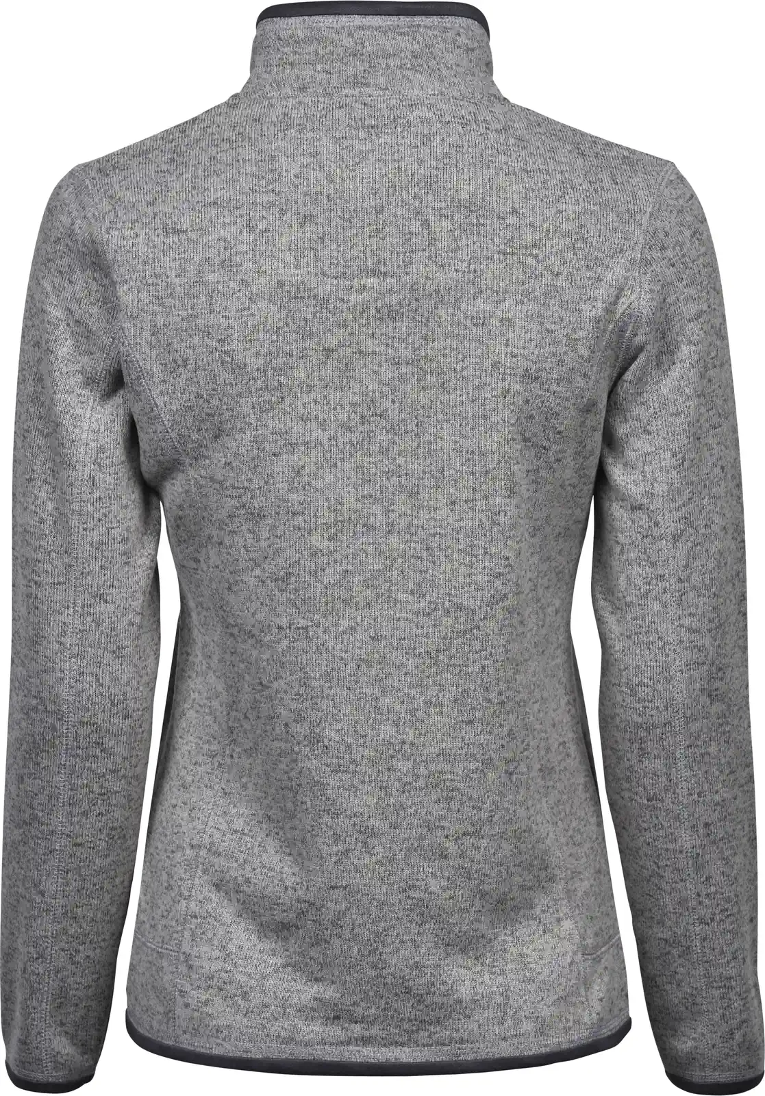 tee-jays-9616-womens-outdoor-fleece-jacket-greymelange-back-3 Tee Jays Ladies` Outdoor Fleece Jacket