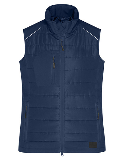 James & Nicholson Ladies Hybrid Vest 1821 James & Nicholson Ladies Hybrid Vest 1821