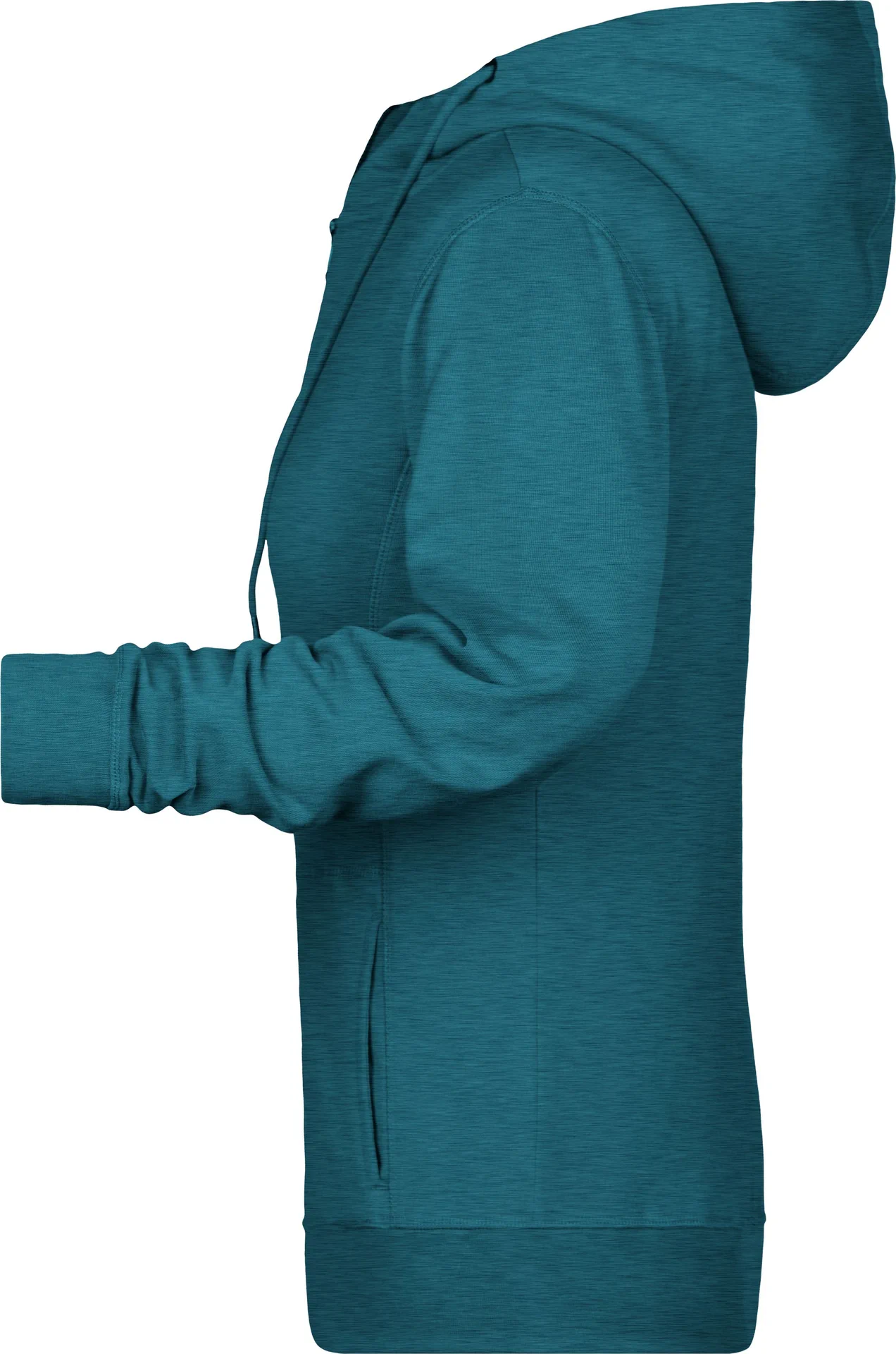 James & Nicholson Ladies Zip-Hoody