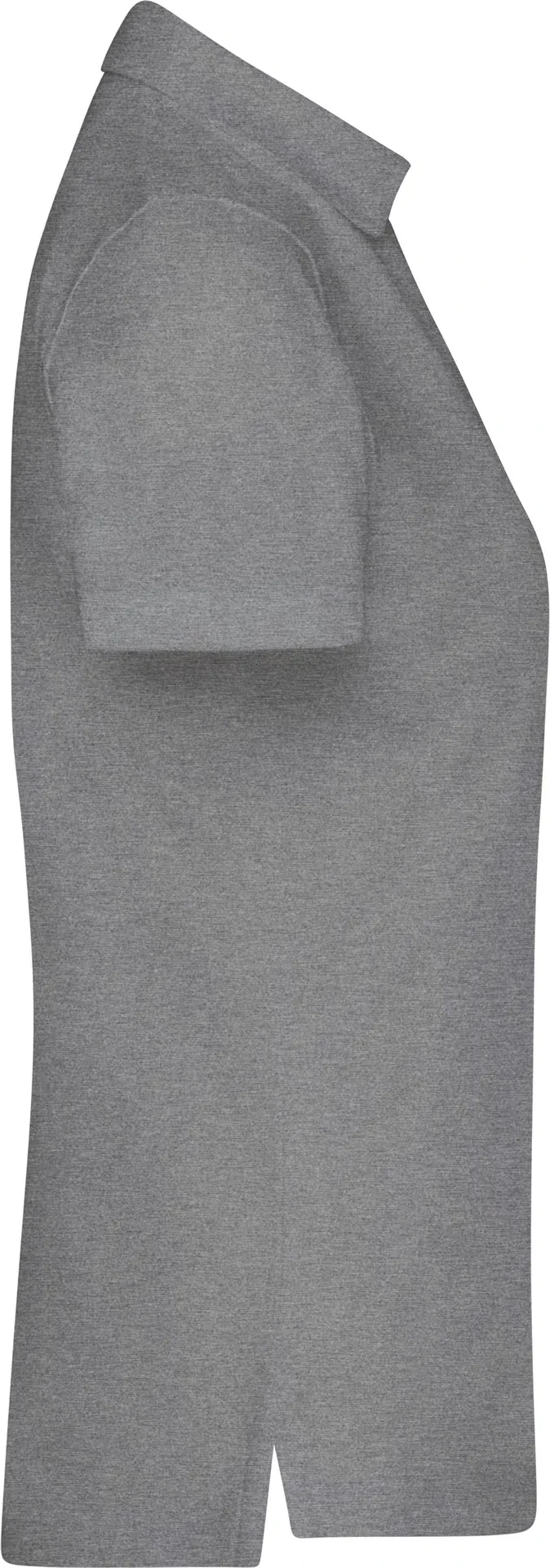 jn969-ladies-plain-poloshirt-lightmelange-black-right-6 James & Nicholson Ladies Plain Polo