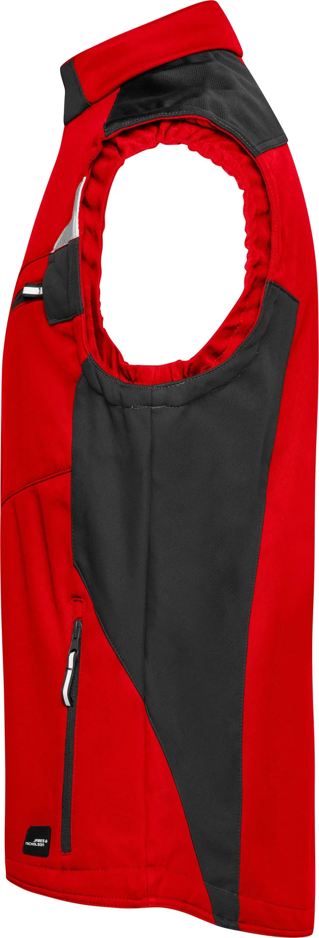 James & Nicholson Workwear Softshell Vest -Strong-
