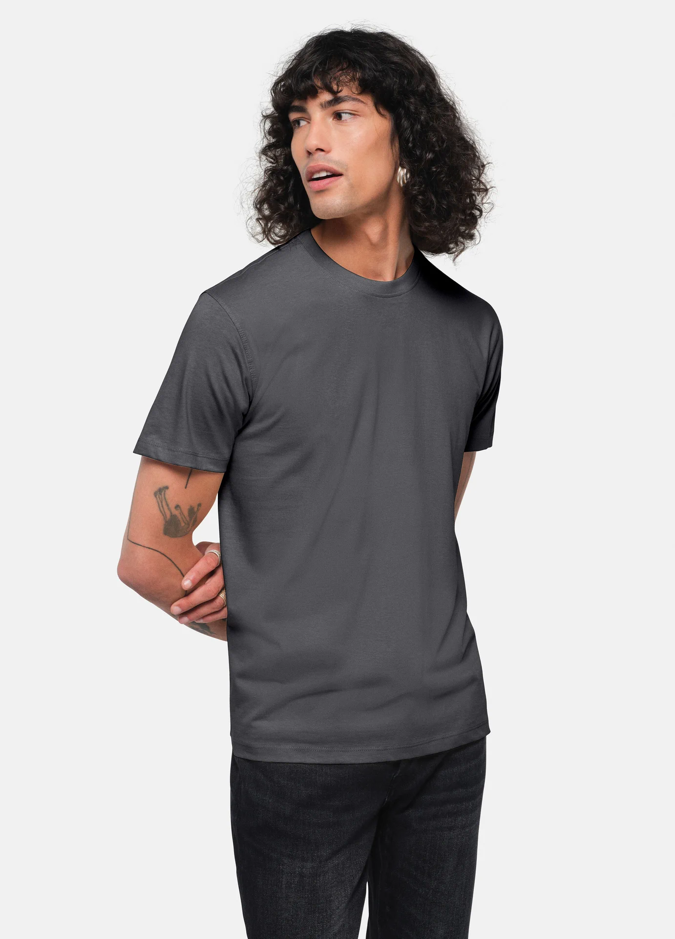 hakro-293-t-shirt-heavy-graphit-model-0 HAKRO T-Shirt 293 Heavy