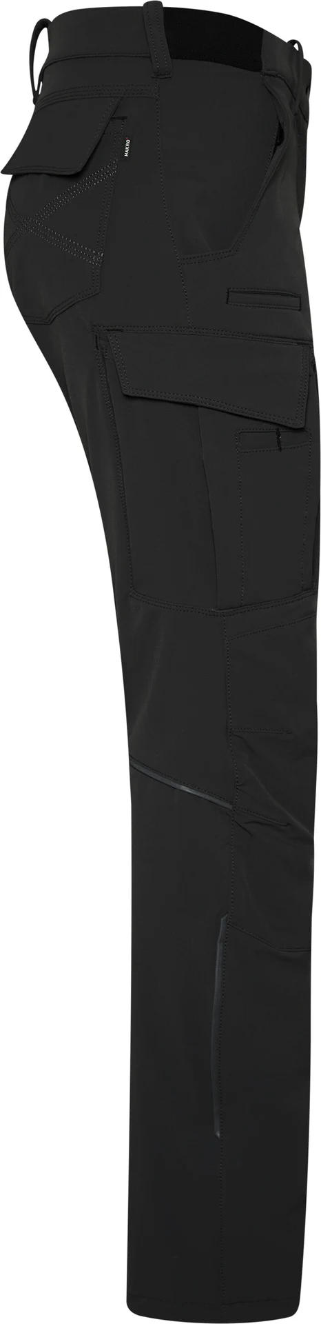 hakro-744-damen-cargo-funktionshose-x-stretch-schwarz-4 HAKRO Damen Cargo-Funktionshose 744 X-Stretch
