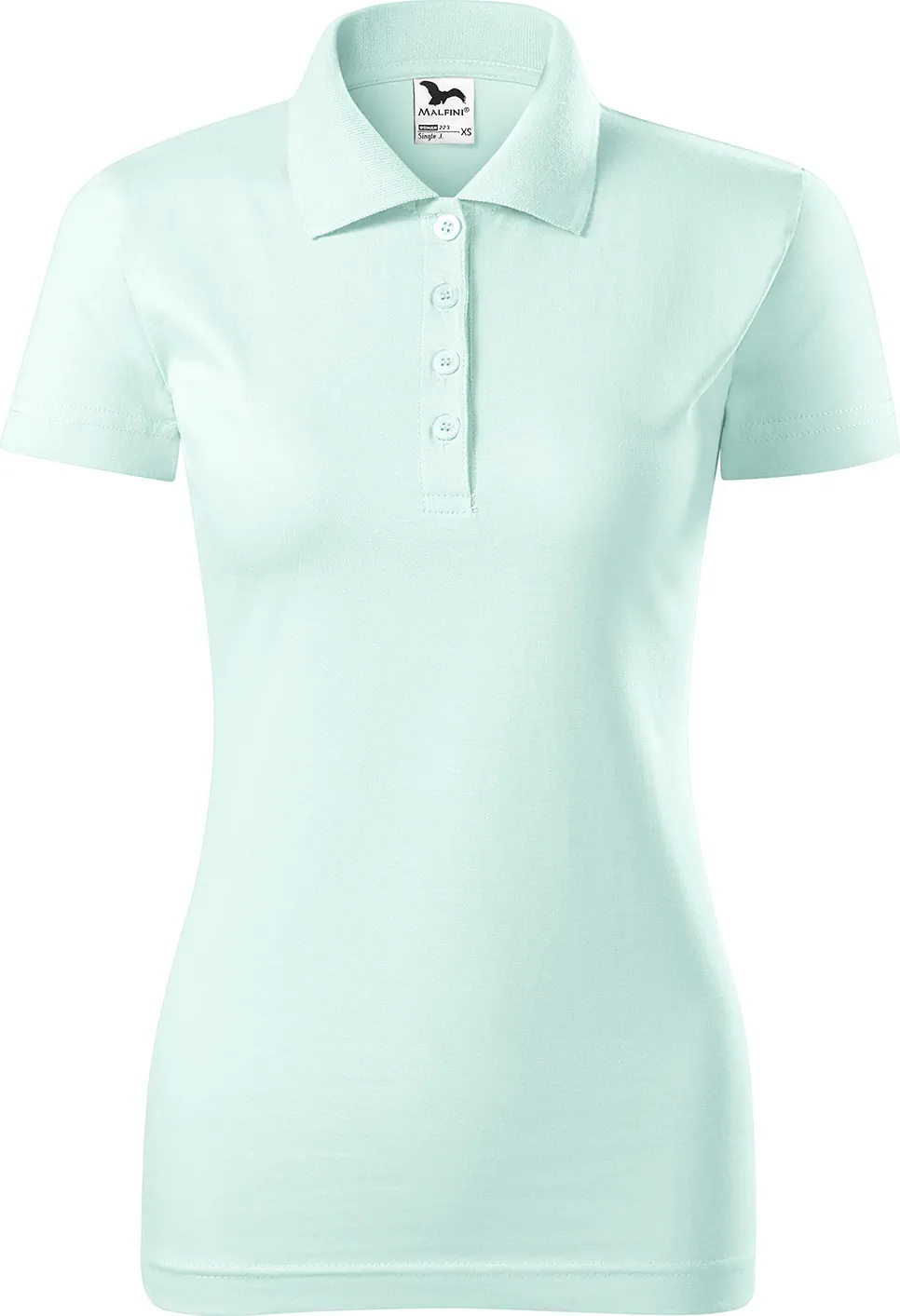 malfini-223-single-j-polohemd-damen-frost-front-2 MALFINI Single J. Damen Polo 223