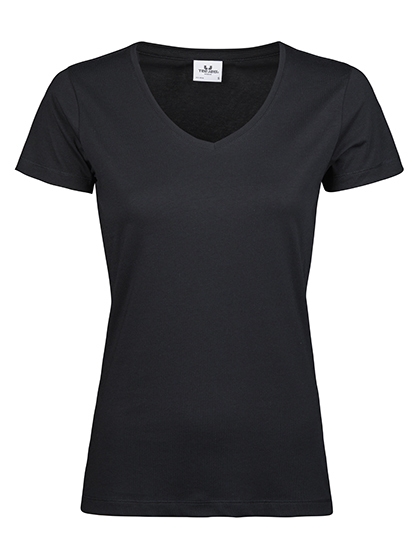 TEE JAYS Womens Luxury V-Neck Tee