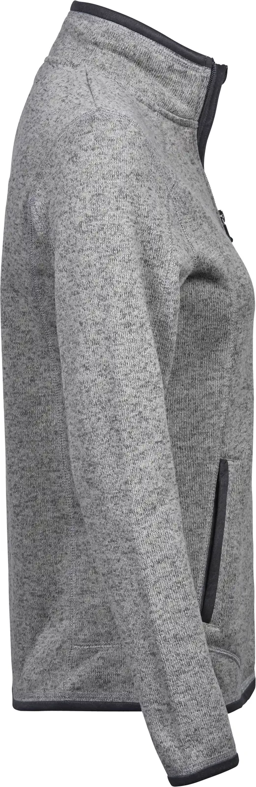 tee-jays-9616-womens-outdoor-fleece-jacket-greymelange-right-4 Tee Jays Ladies` Outdoor Fleece Jacket