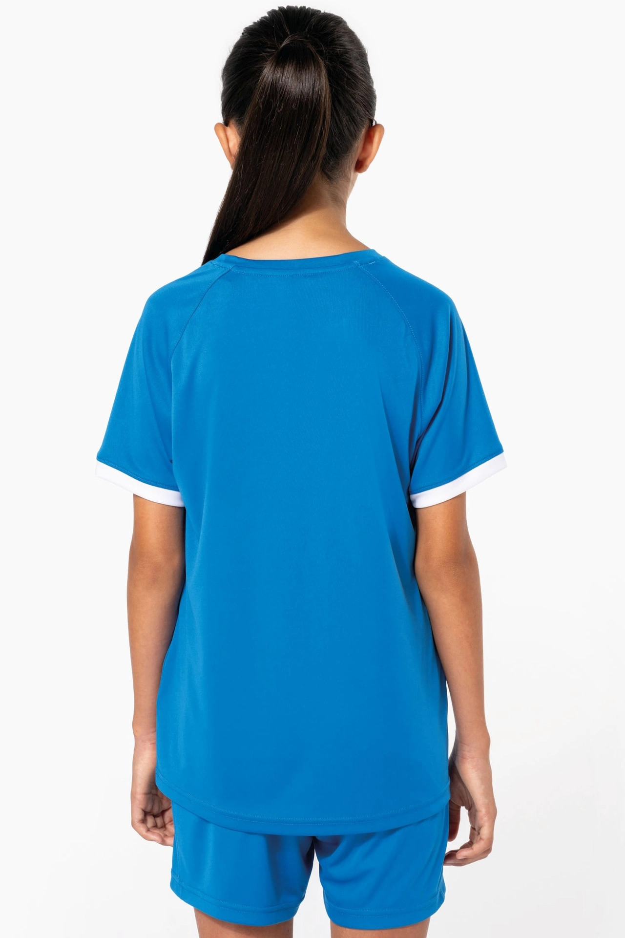 Kariban Kinder Kontrast Sport Shirt