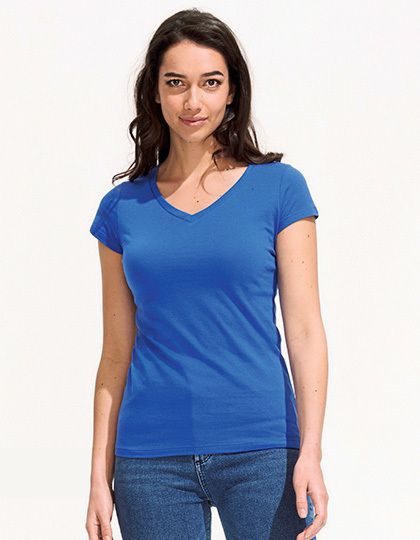 SOL'S Ladies V-Neck-T-Shirt Moon SOL'S Ladies V-Neck-T-Shirt Moon