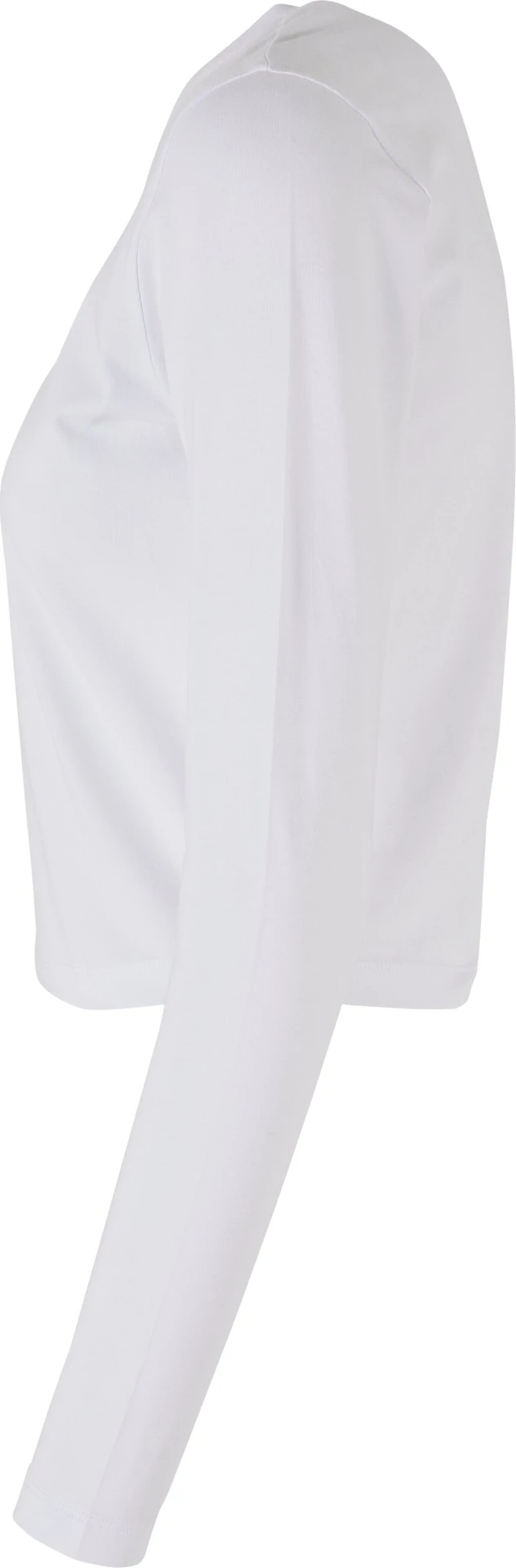 Build Your Brand Ladies Short Longsleeve Tee