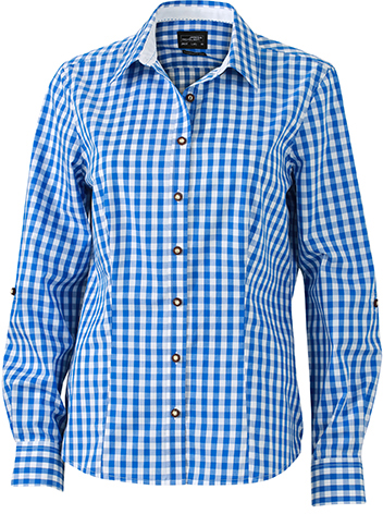 James & Nicholson Ladies Traditional Shirt 