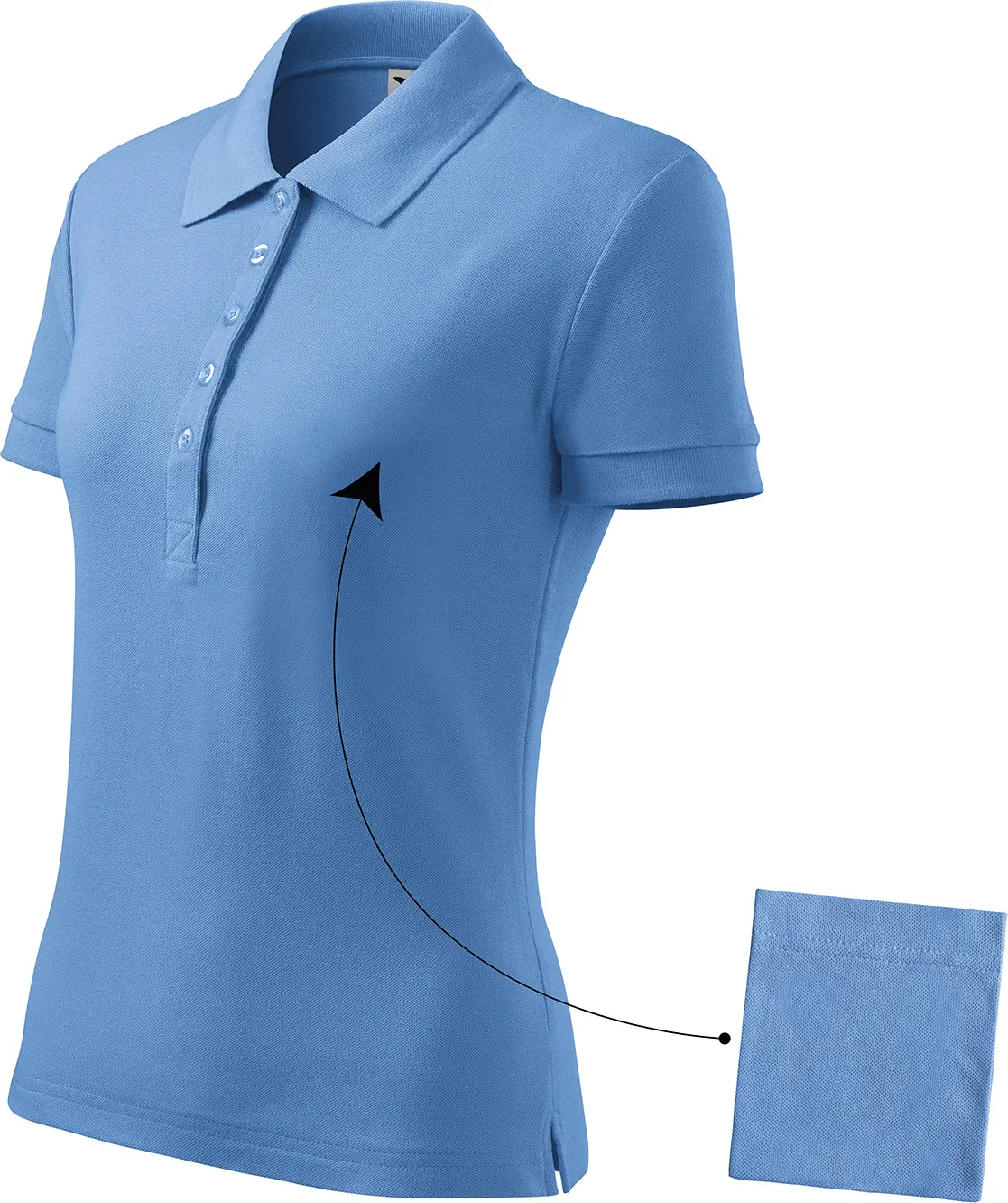MALFINI Damen Polo Cotton 213