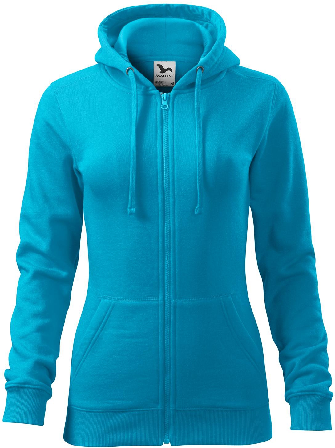 MALFINI Sweatshirt Damen Trendy Zipper 411