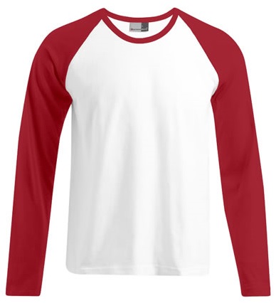 promodoro Mens Baseball-T LS promodoro Mens Baseball-T LS