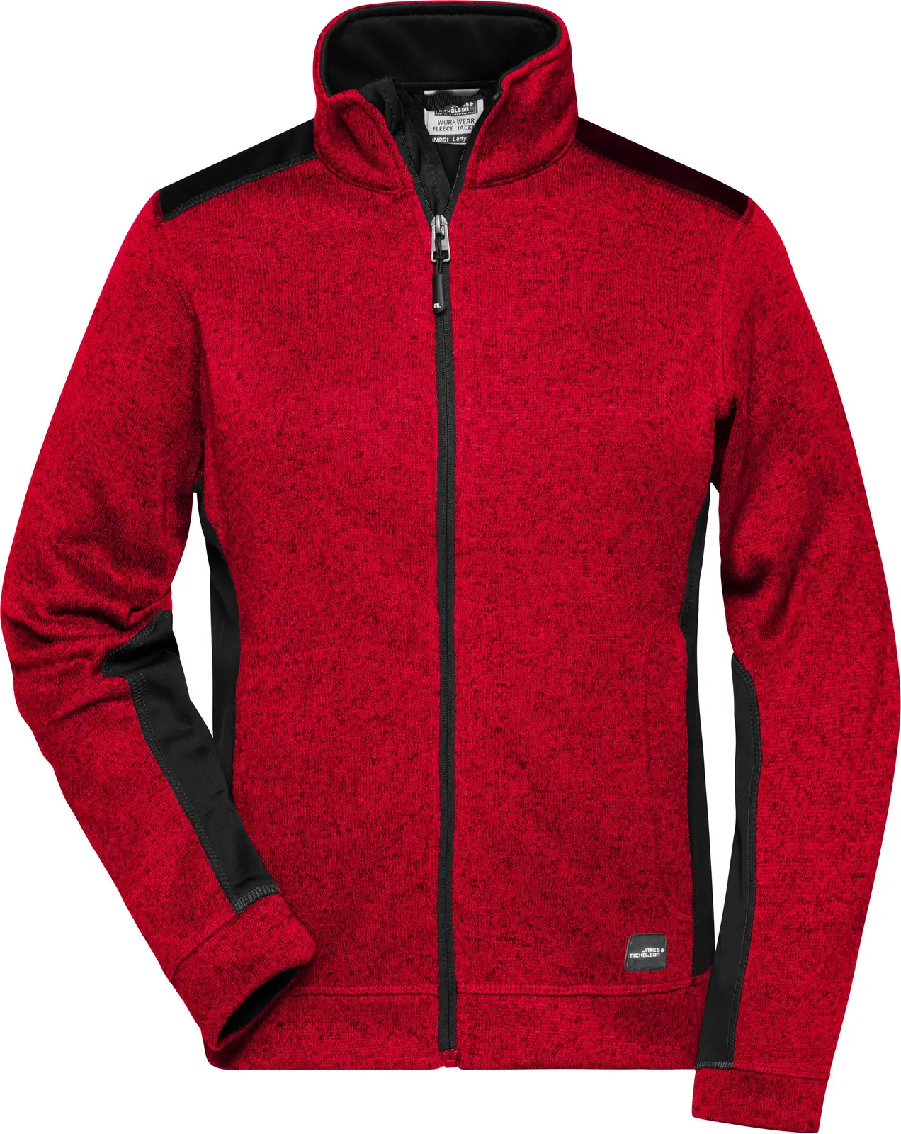 James & Nicholson Ladies Knitted Workwear Fleece Jacket -STRONG-
